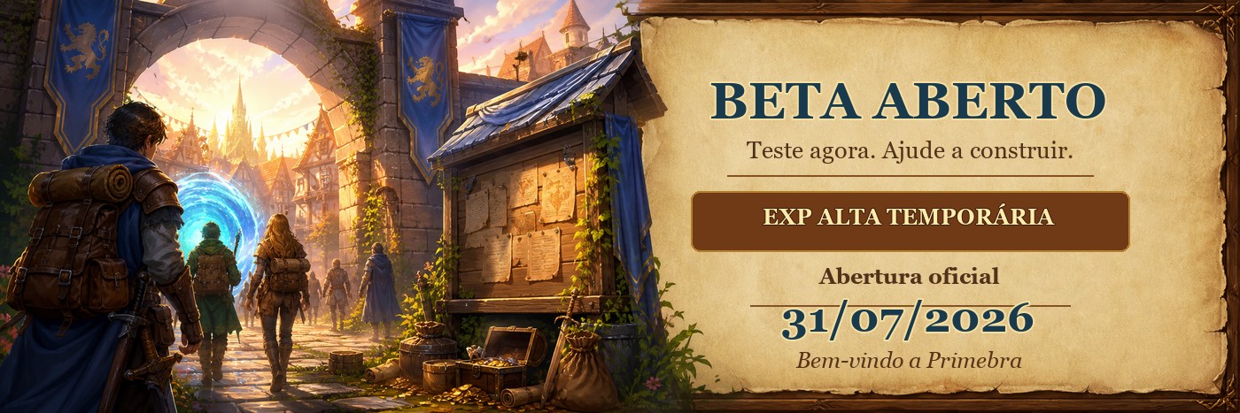 Aventureiros chegando ao beta do GoesOT